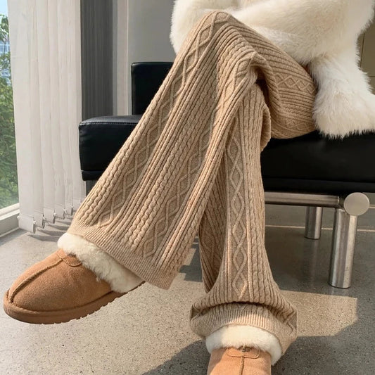 Warm Fleece Women's Jogger Pants - ModishWorld