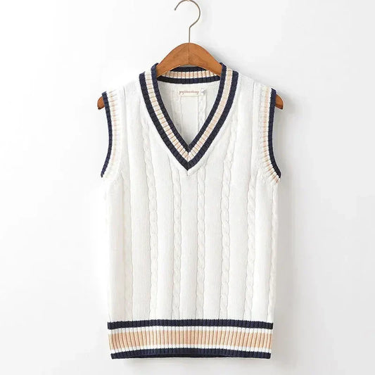 Warm Mens Wool Sweater Vest - ModishWorld