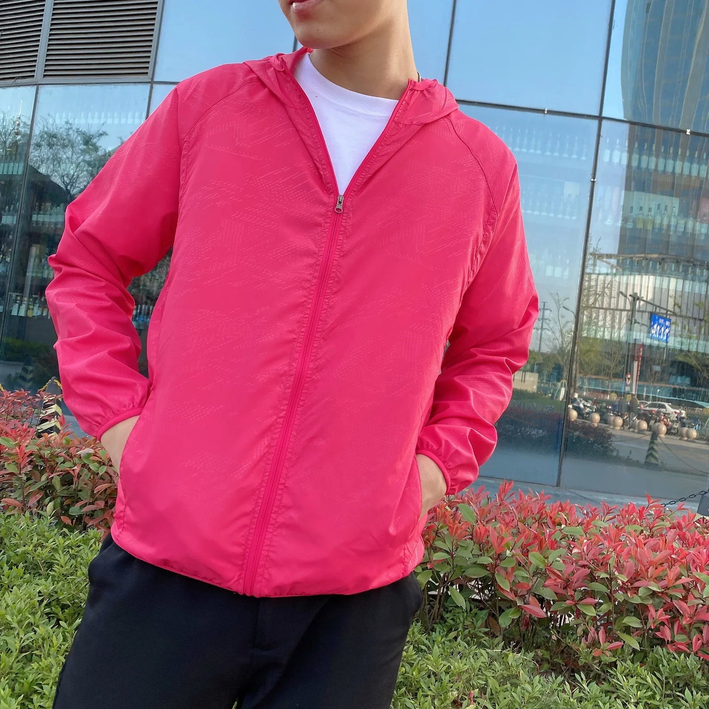 Waterproof Breathable Men's Spring Windbreaker Jacket