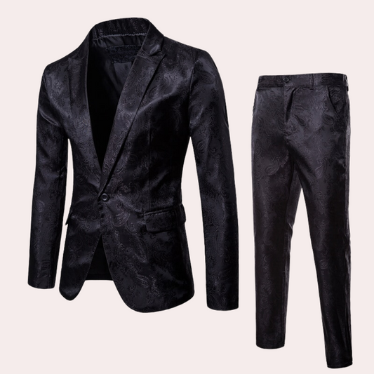 Classic Tailored Men's Wedding Tuxedo Suit - ModishWorld
