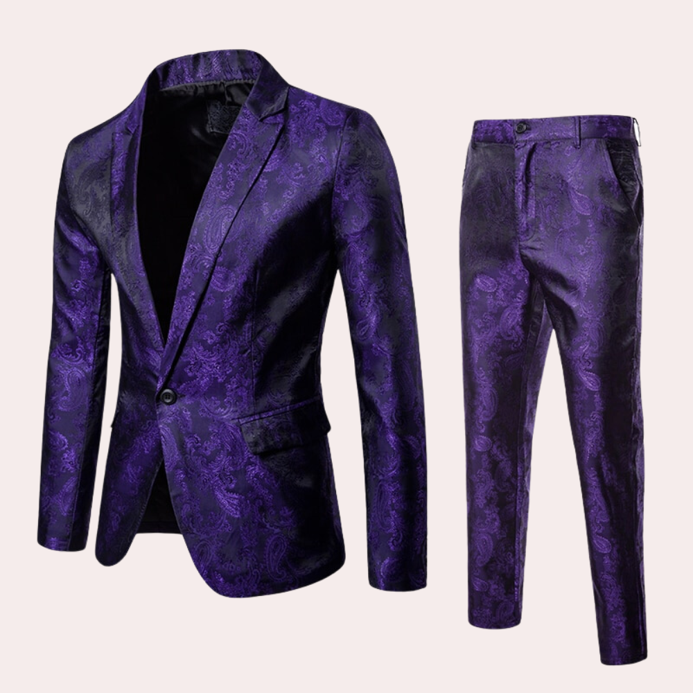 Classic Tailored Men's Wedding Tuxedo Suit