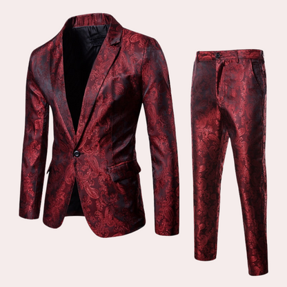 Classic Tailored Men's Wedding Tuxedo Suit