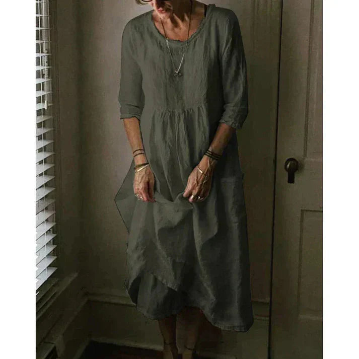 Relaxed Fit Casual Summer Dress for Ladies