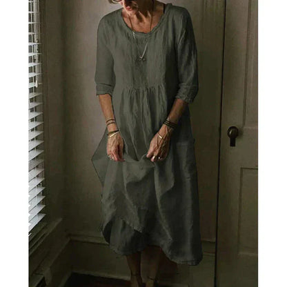 Relaxed Fit Casual Summer Dress for Ladies
