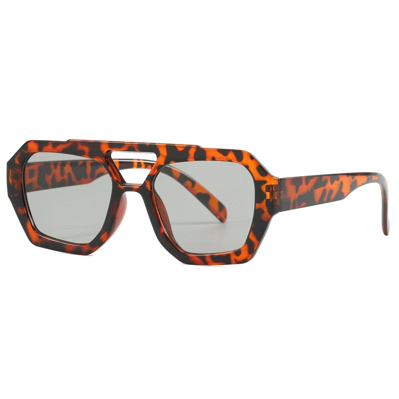 Trendy Rectangular UV Protection Women's Sunglasses