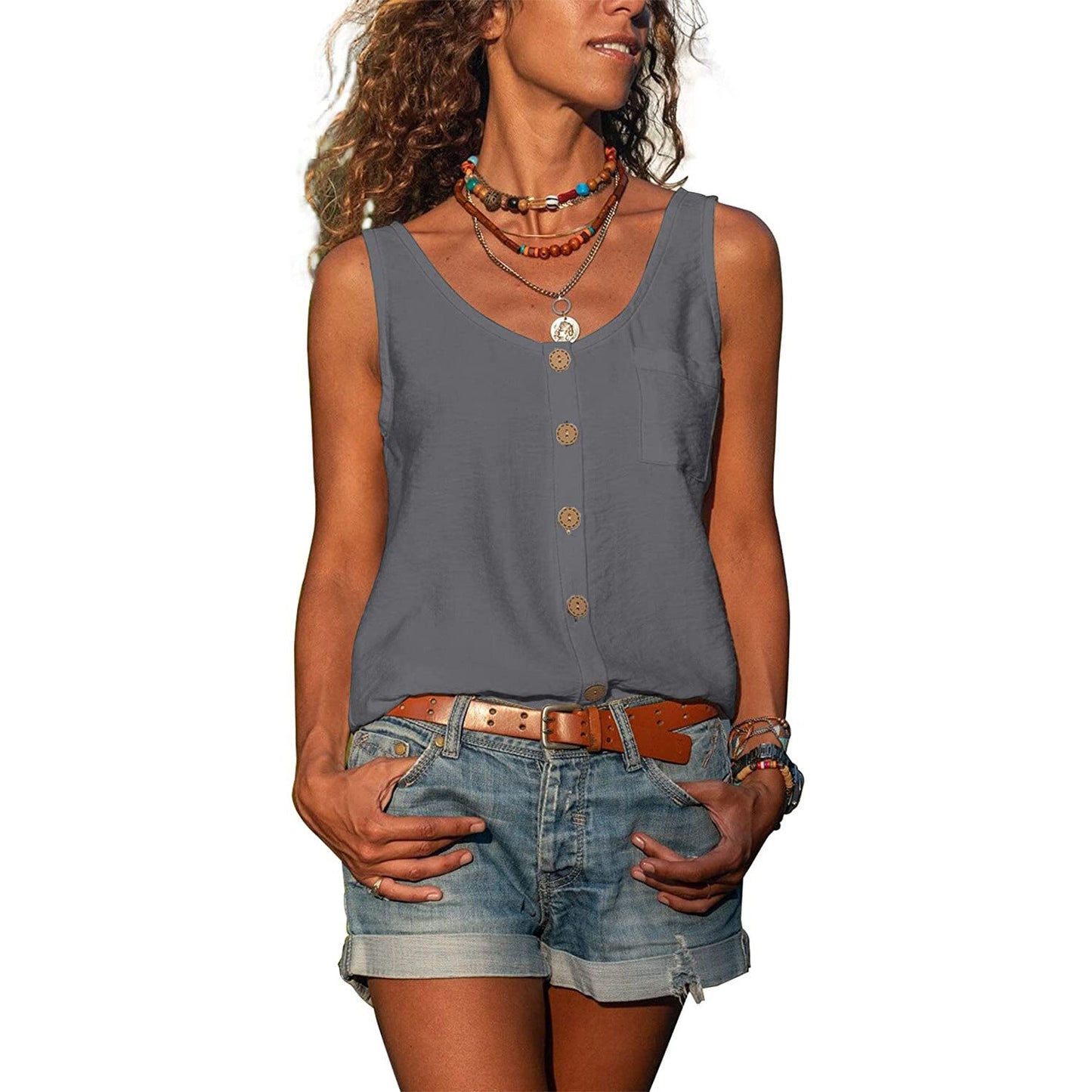 Comfortable Loose Fit Blouse for Ladies