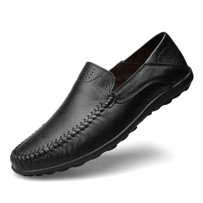 Authentic Luxury Leather Slip On Shoes