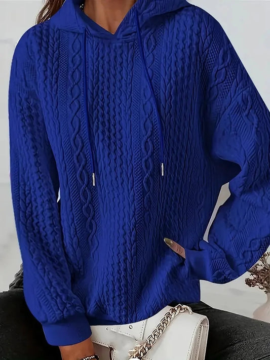 Warm Women's Long Sleeve Winter Hooded Jacket - ModishWorld