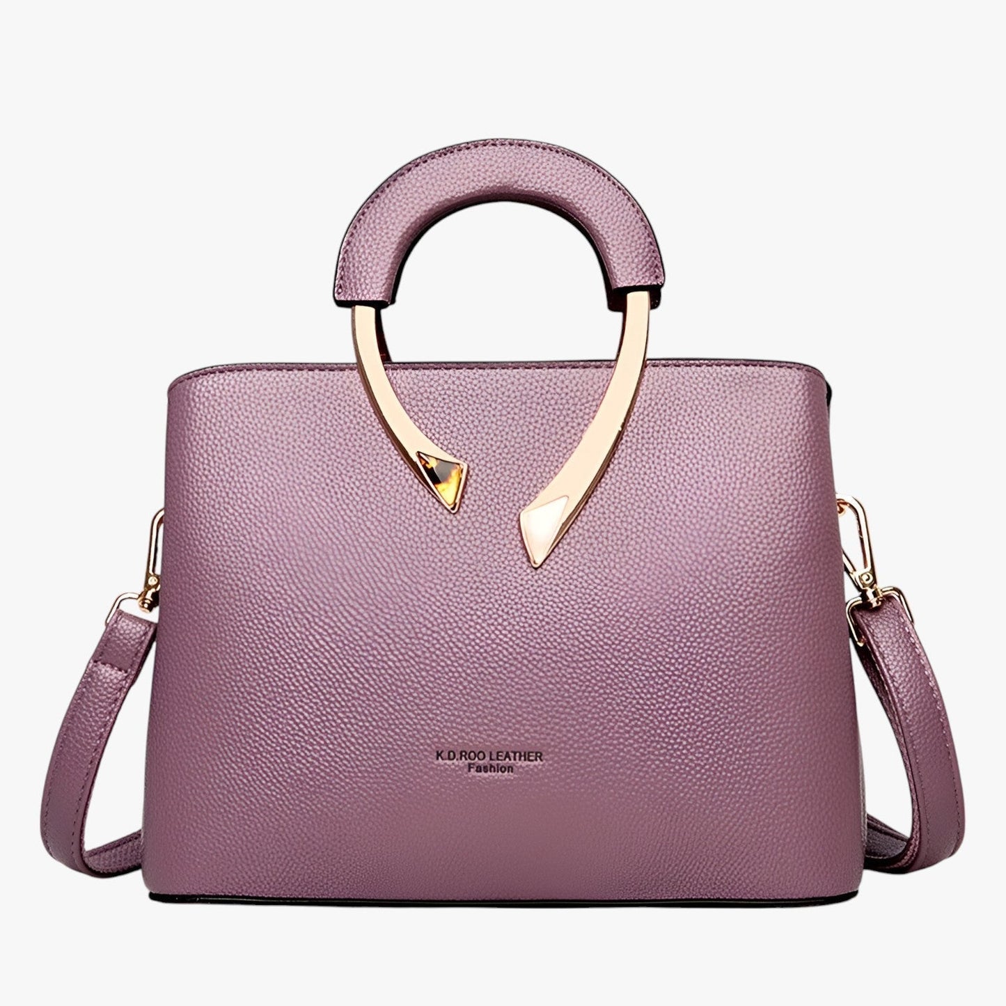 Premium Large Leather Shoulder Bag - Stylish Everyday Tote