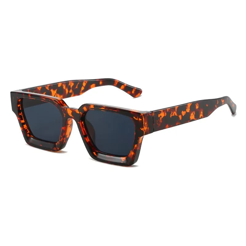 Classic Minimalist Square UV Sunglasses for Men Women