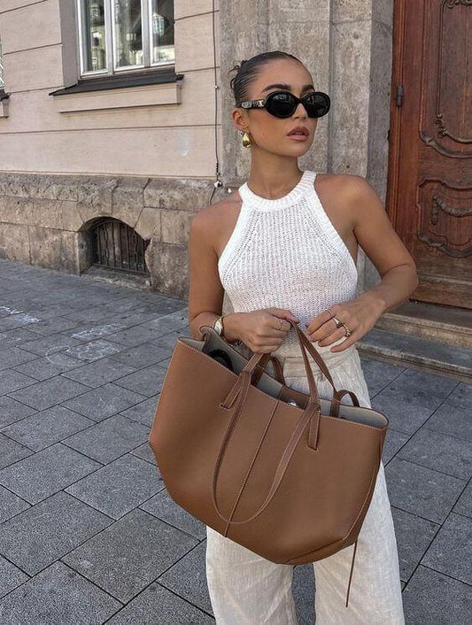 Classic Ladies Large Shoulder Handbag - Modish World