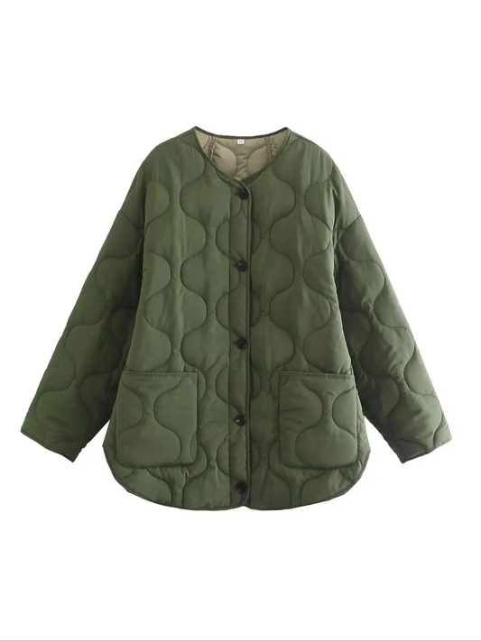 Warm Padded Women's Parka Coat - Modish World