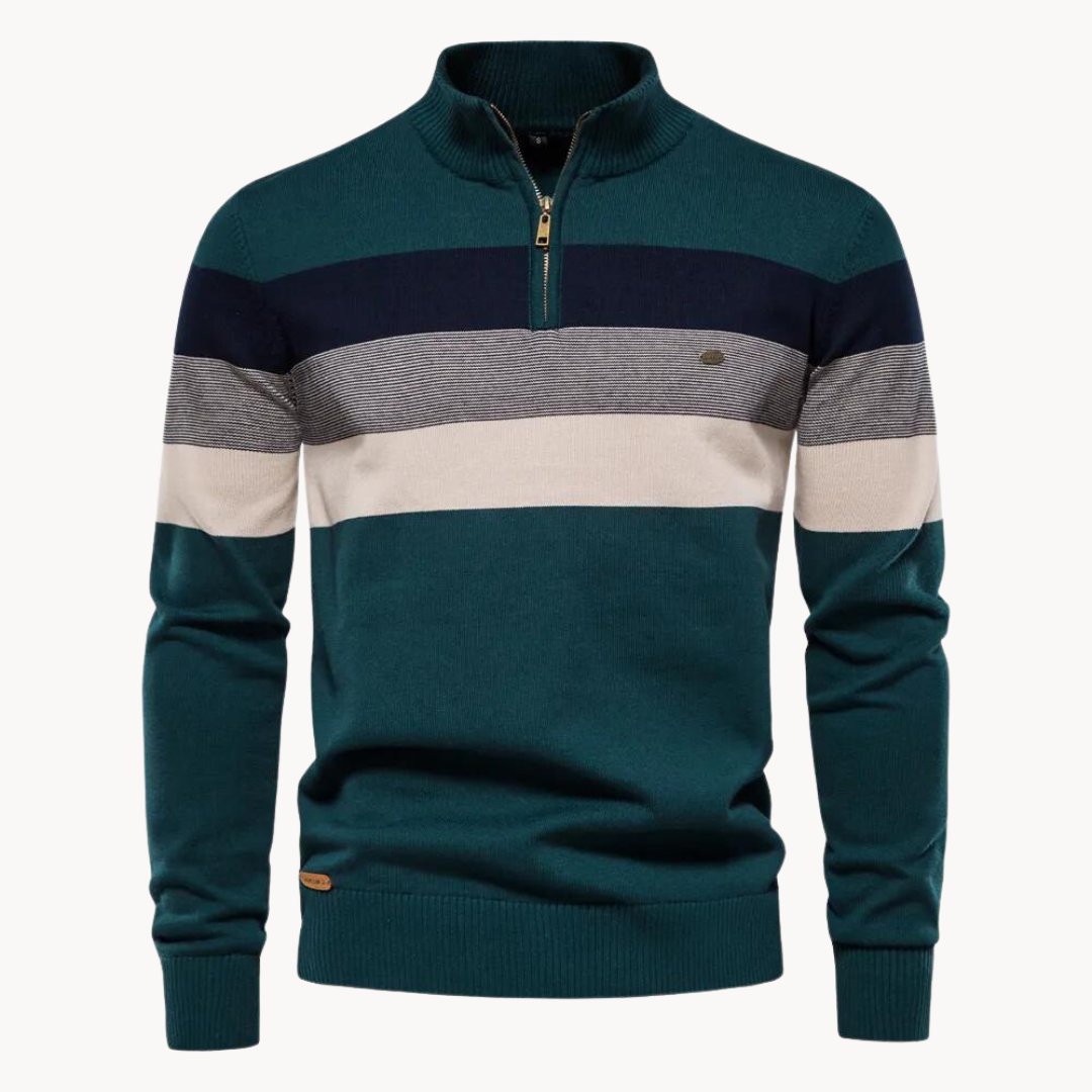 Men's Classic Quarter Zip Sweater