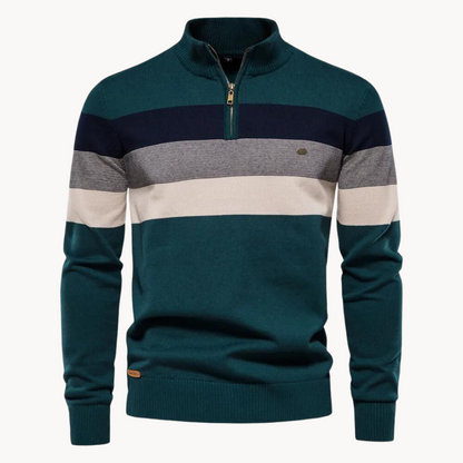 Men's Classic Quarter Zip Sweater