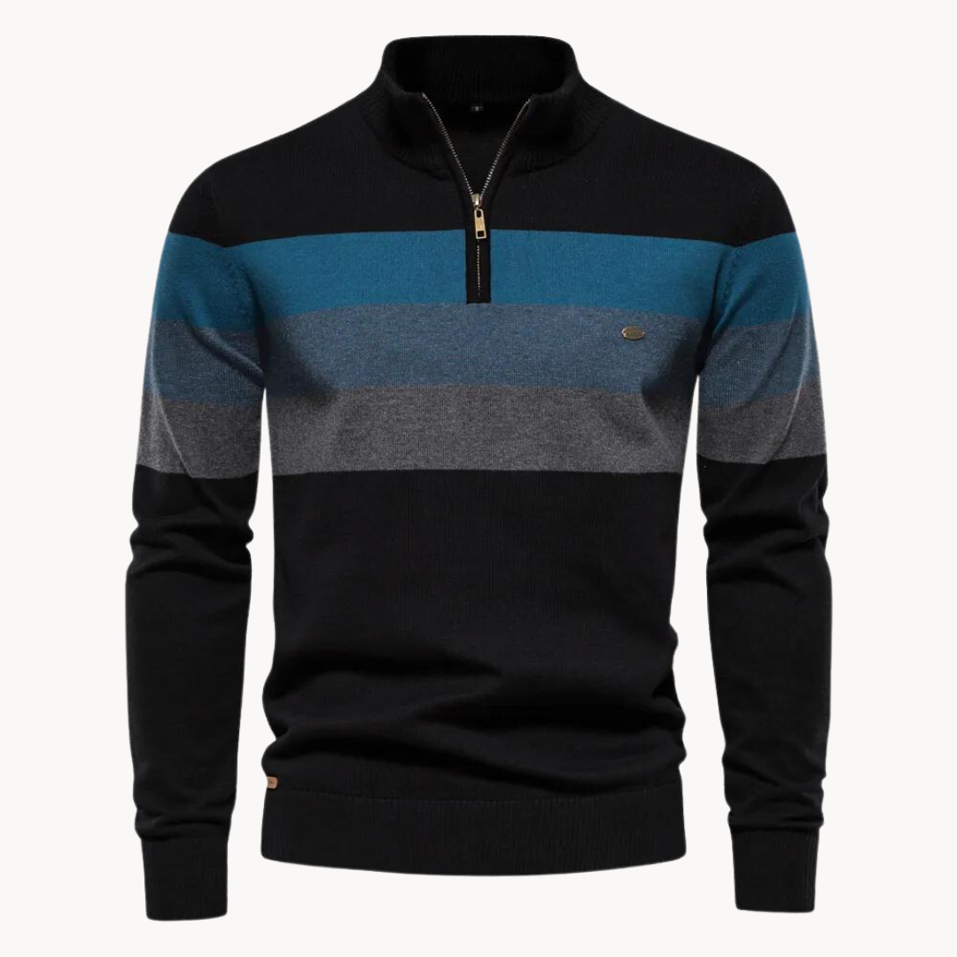 Men's Classic Quarter Zip Sweater