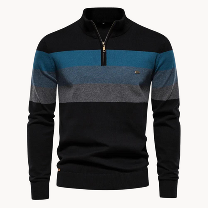 Men's Classic Quarter Zip Sweater