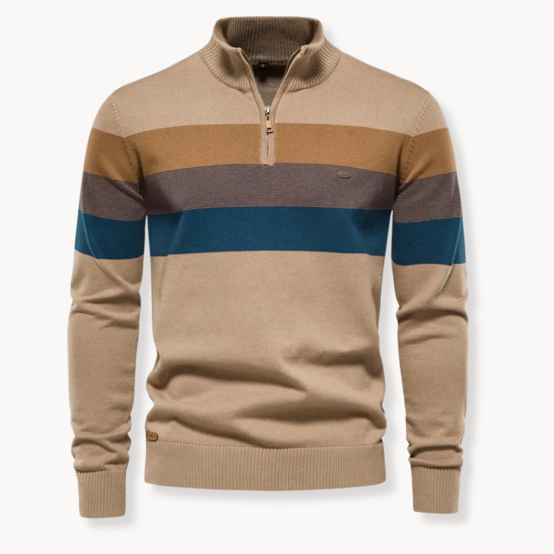 Men's Classic Quarter Zip Sweater
