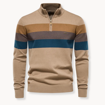 Men's Classic Quarter Zip Sweater