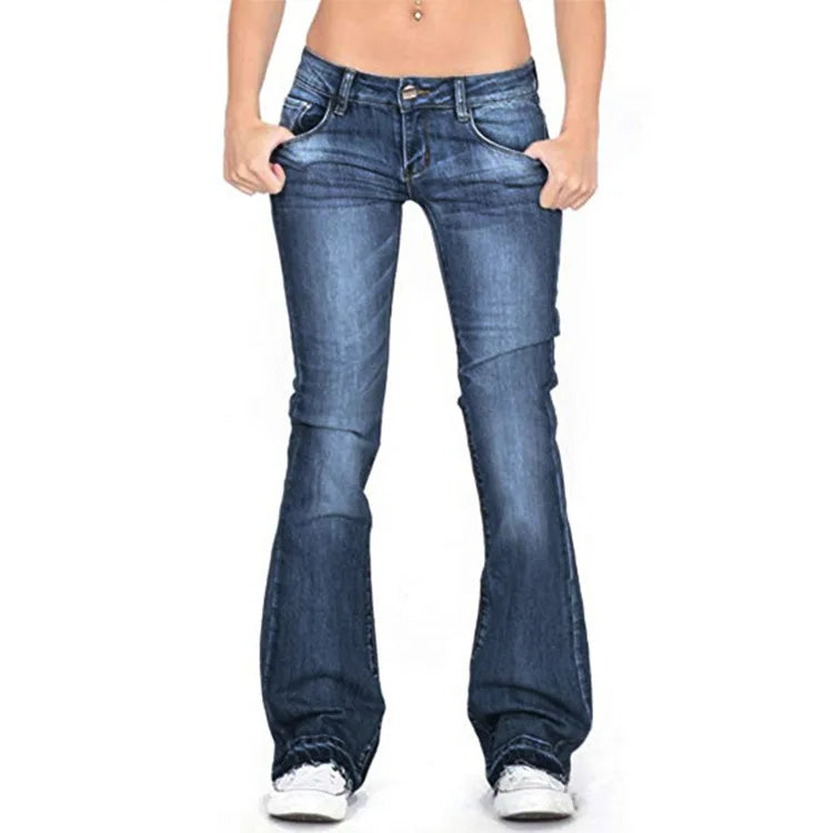 Women's Comfortable Wide Leg Jeans