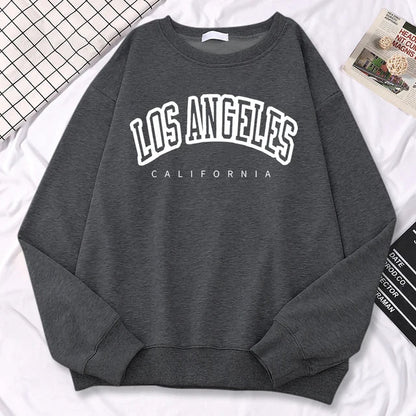 Fashionable Women's Graphic Crewneck Sweater