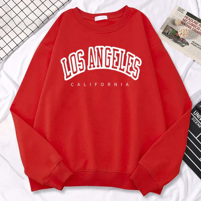 Fashionable Women's Graphic Crewneck Sweater