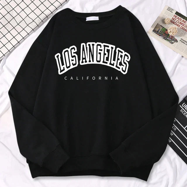 Fashionable Women's Graphic Crewneck Sweater - ModishWorld