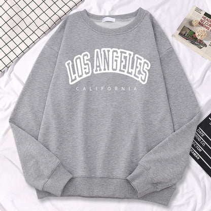 Fashionable Women's Graphic Crewneck Sweater