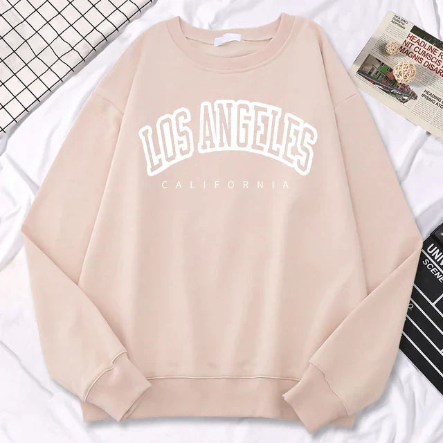 Fashionable Women's Graphic Crewneck Sweater