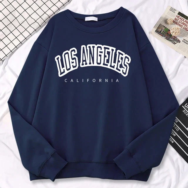 Fashionable Women's Graphic Crewneck Sweater