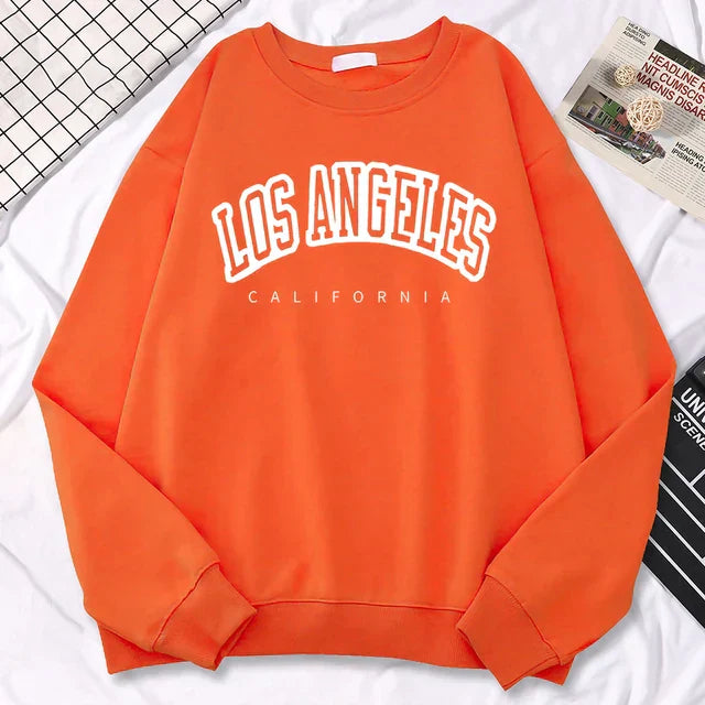 Fashionable Women's Graphic Crewneck Sweater