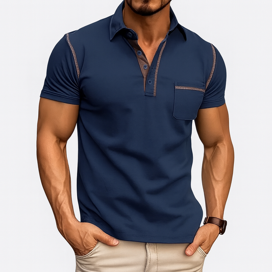 Classic Men's Breathable Golf Shirt - ModishWorld