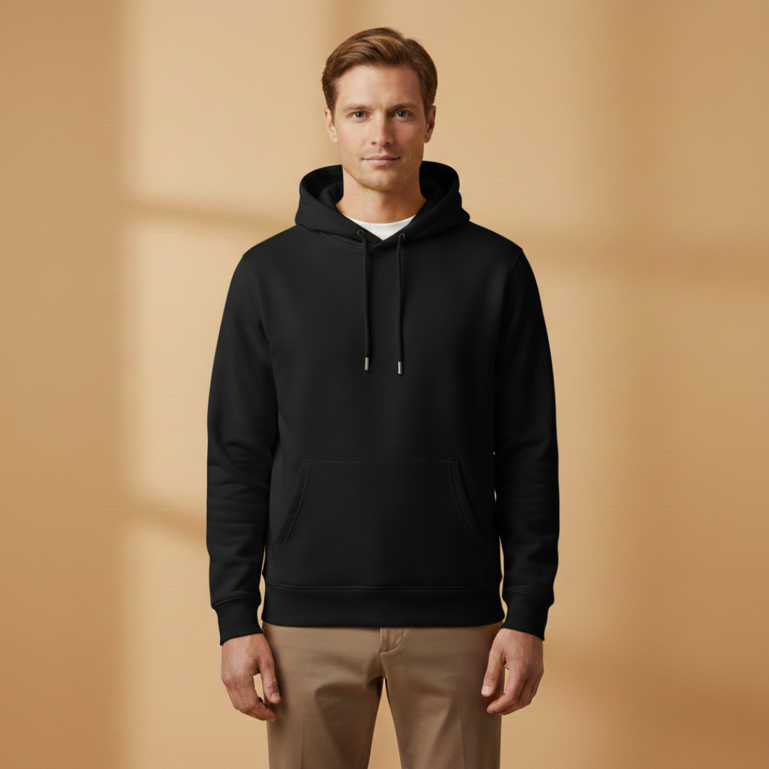 Men's Pullover Hoodie with Pockets