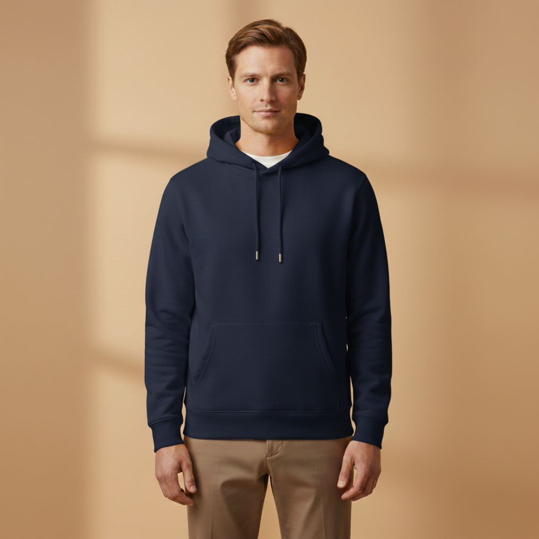 Men's Pullover Hoodie with Pockets