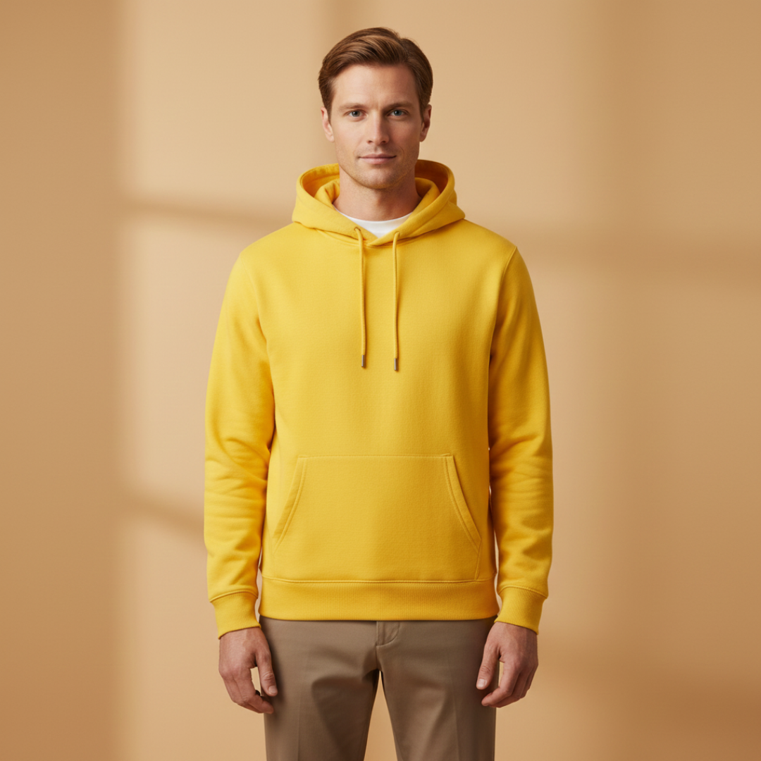 Men's Pullover Hoodie with Pockets