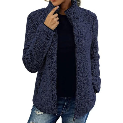 Warm Women's Faux Fur Parka Coat - ModishWorld
