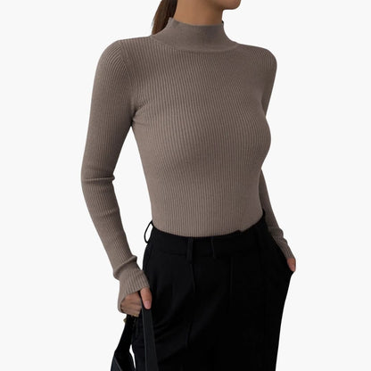 Slim Fit Women's Long Sleeve Shirt