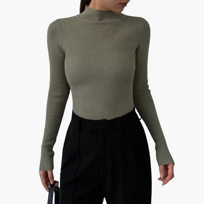 Slim Fit Women's Long Sleeve Shirt