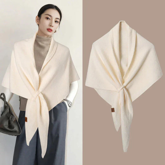 Warm Winter Wool Scarf for Women - ModishWorld