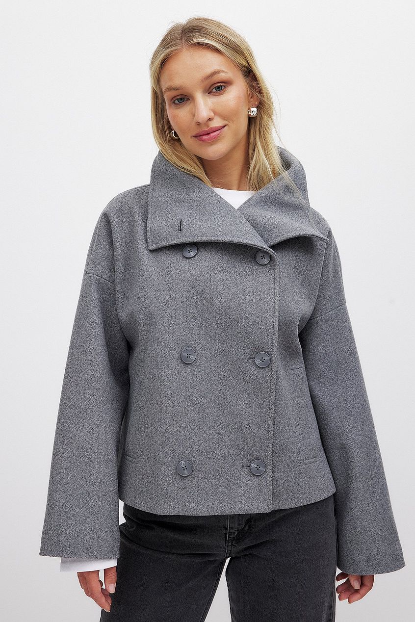 Classic Fit Short Trench Coat for Women - ModishWorld
