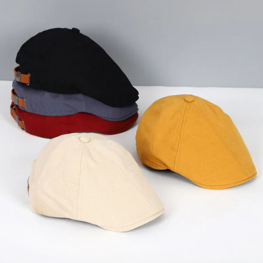 Classic Baseball Style Flat Cap - ModishWorld