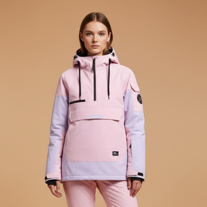 Waterproof Mens Womens Snow Jacket with Hood