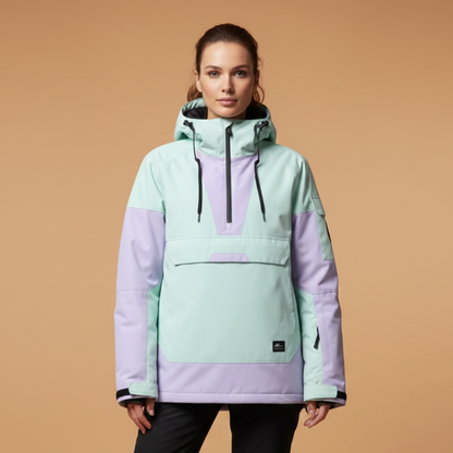 Waterproof Mens Womens Snow Jacket with Hood
