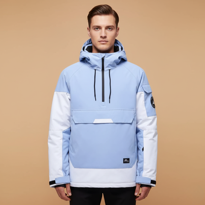 Waterproof Mens Womens Snow Jacket with Hood