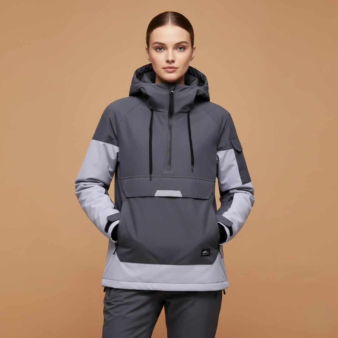 Waterproof Mens Womens Snow Jacket with Hood