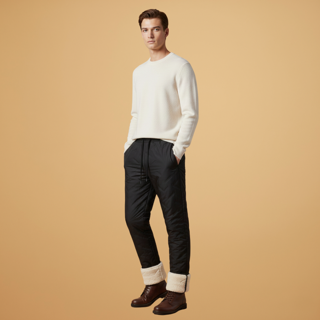 Warm Adjustable Fit Fleece Lined Pants