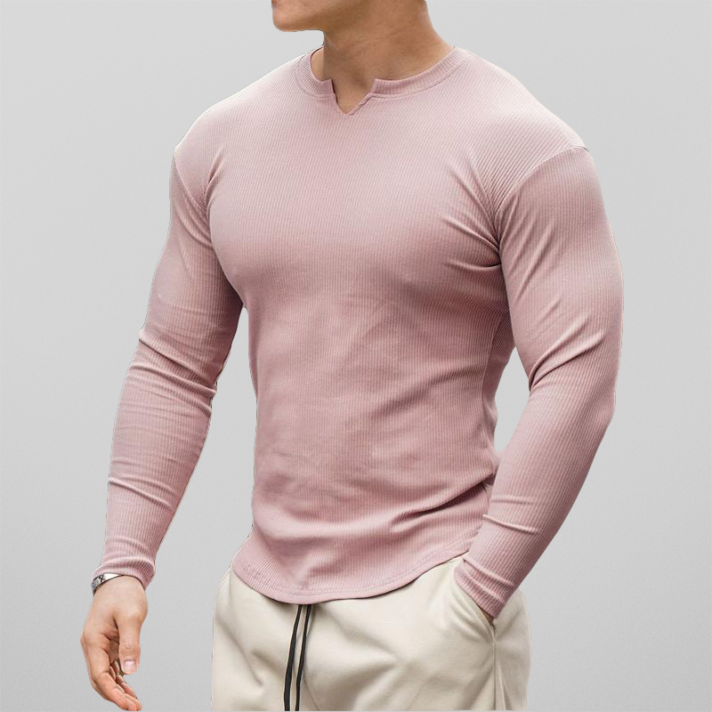 Men's Slim Fit Long Sleeve Shirt