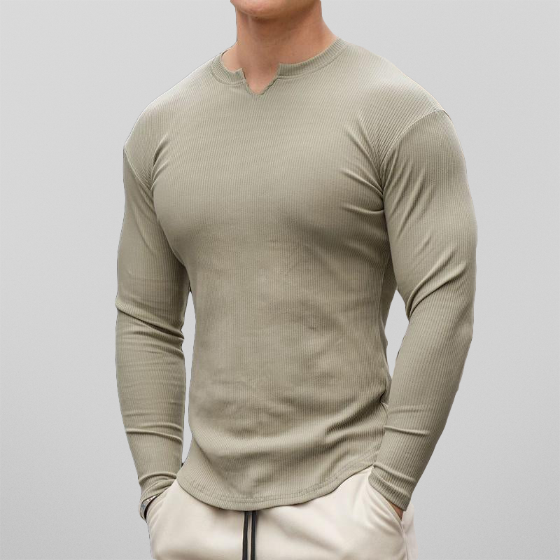 Men's Slim Fit Long Sleeve Shirt