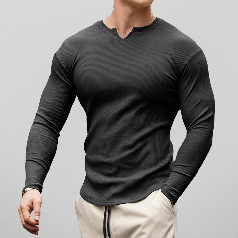 Men's Slim Fit Long Sleeve Shirt