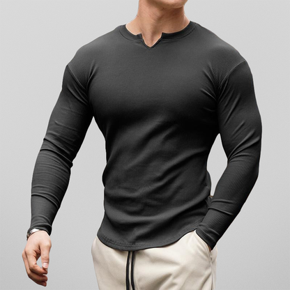 Men's Slim Fit Long Sleeve Shirt