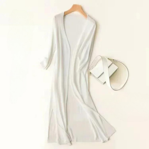 Women's Open Front Long Cardigan Sweater